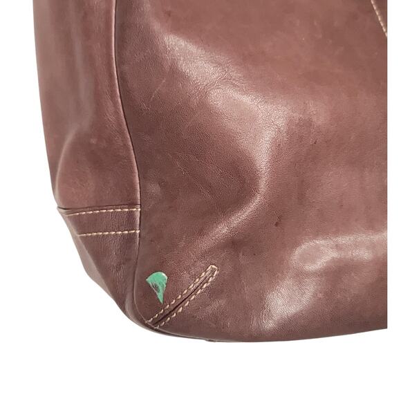 COACH Vintage 65th Anniversary Ergo Burnished Leather Shoulder Bag - Picture 3 of 8